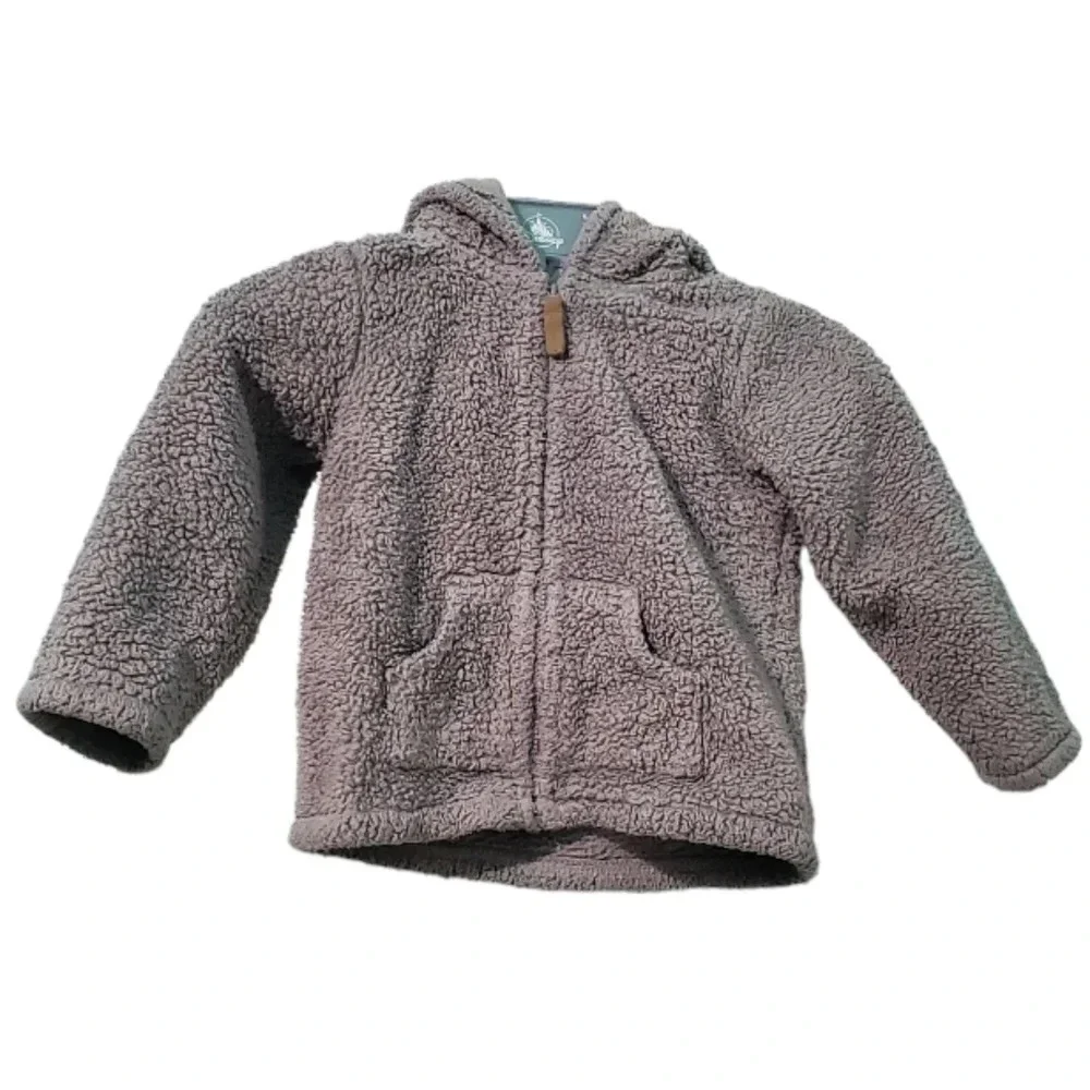 Carter's Baby Girl Sherpa Hooded Jacket 24 M